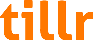 Tillr's logo in orange